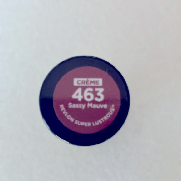 💄🆕 REVLON SUPER LUSTROUS LIPSTICK, CREME # 463 SASSY MAUVE NEW & SEALED - Picture 8 of 10